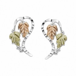 BLACK HILLS STERLING SILVER EARRINGS 