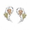 BLACK HILLS STERLING SILVER EARRINGS 
