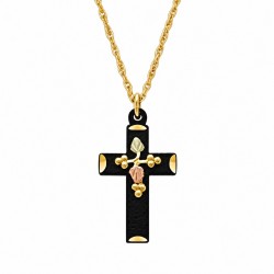 BLACK HILLS GOLD CROSS PENDANT 