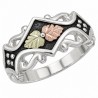 Antiqued Sterling Silver BHG Ring